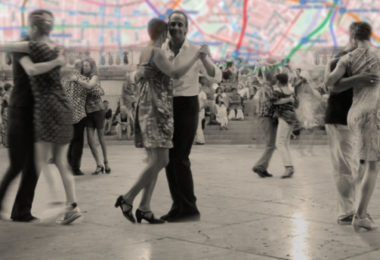 Tango-Locations in Wien. Kurse, Practica, Milonga